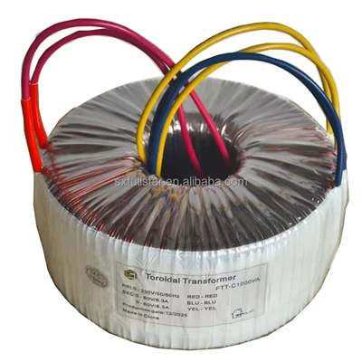 Trasformatore toroidale per amplificatore audio